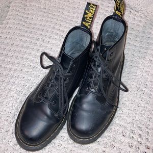 Doc Martin black lace up boots